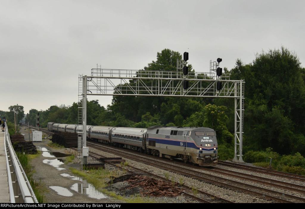 Amtrak 79 At Long Bridge Park